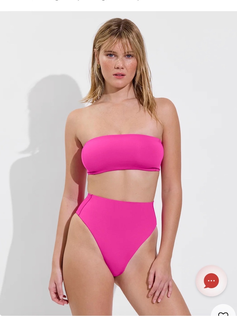 Left On Friday High-Waist Bikini Bottoms - Pink